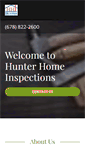 Mobile Screenshot of hunterinspect.com